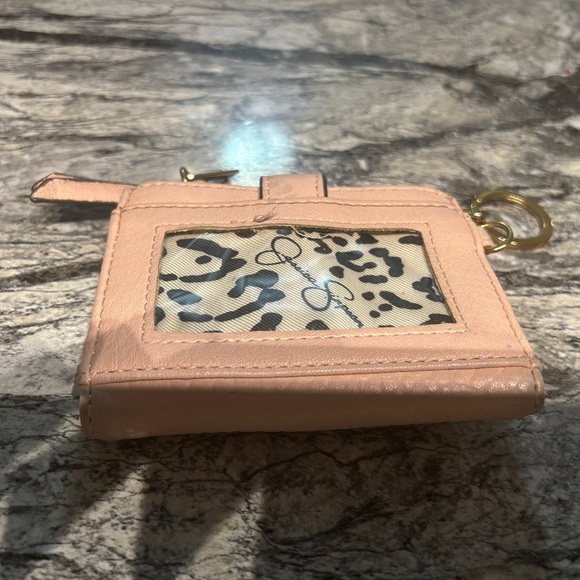Jessica Simpson Pink and Gold Key Card Holder - Picture 5 of 10